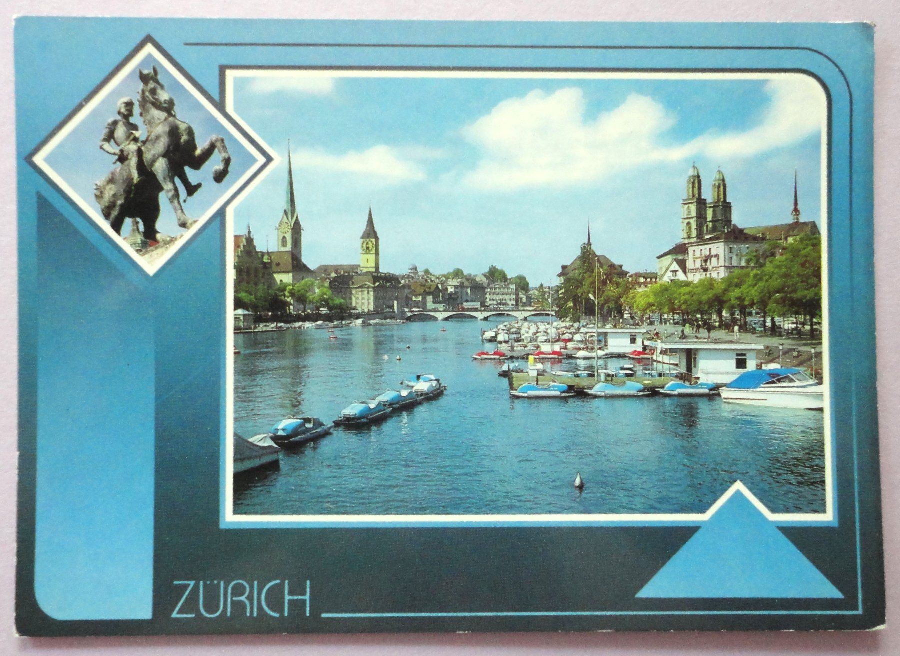 Cartes postales: Zürich – D'occasion à Fétigny par Billy2miny