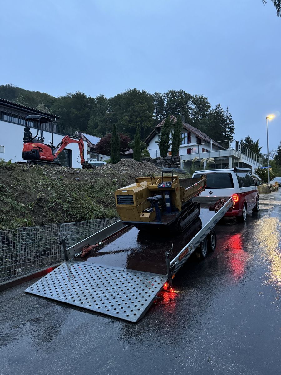 Kubota Autoribaltabili: Raupendumper Huki 130-4 / 3-Seiten Kipper – Usato da Oberbipp venduto da philippkallen 2