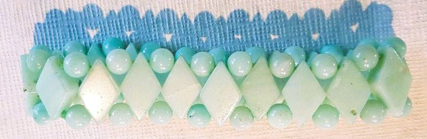 Bracciali & Braccialetti: Schönes Armband Aquamarin in Hellgrün – Usato da Oberwil b. Zug venduto da Gto469