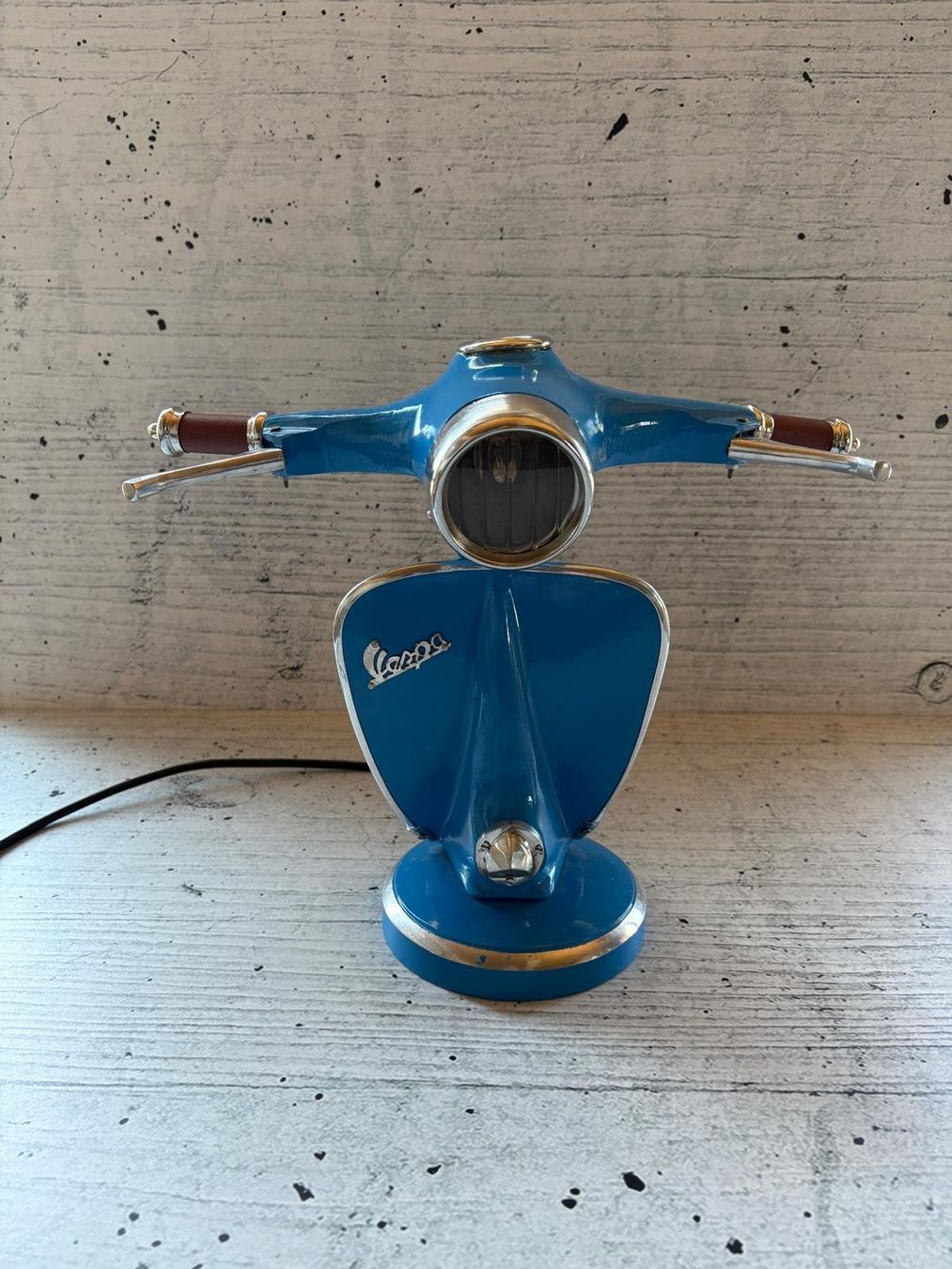 Lampen: Vespa Lampe blau mit Chrom - einzigartig und cool !! – Gebraucht aus Wetzikon ZH von Boldeagle01 3