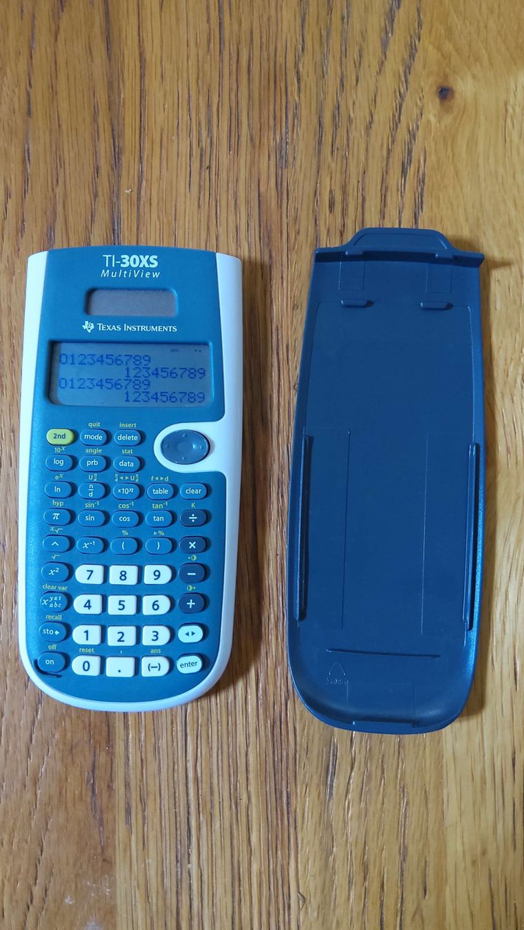 Texas Instruments Taschenrechner: Texas Instruments TI-30XS MultiView Rechner – Gebraucht aus Winterthur von fidodido31 1