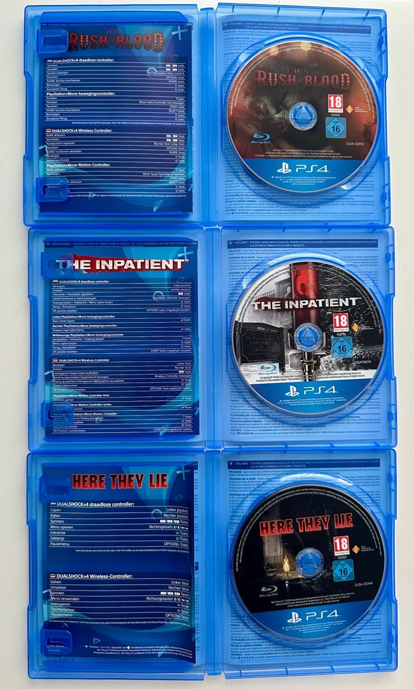 Sony Giochi: PlayStation VR Games Collection PS4 – Usato da Couvet venduto da nay_prh5 3