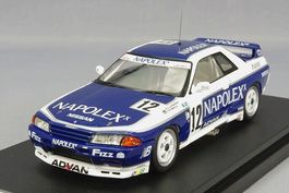 Nissan Skyline GT-R R32 #12 Napolex JTC 1991 blau / weiss /