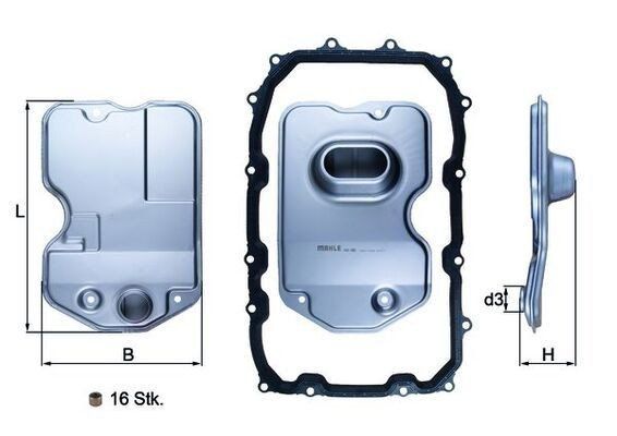 Porsche Toutes les pièces auto: Automatikgetriebefilter – Neuf avec emballage d'origine à Müllheim Dorf par Linus18 4