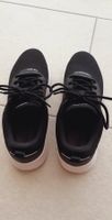 Leichte luftige Adidas Schuhe, Grösse 38,5 in Schwarz/Weiss