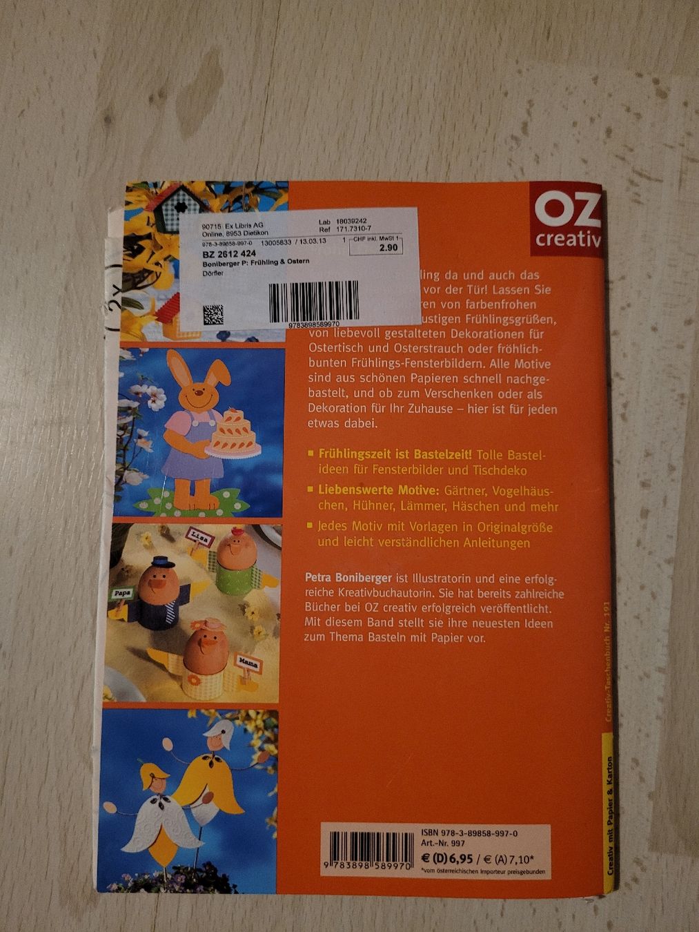Libri: Frühling & Herbst Bastelideen mit Vorlage – Usato da Perlen venduto da Safari_23 1