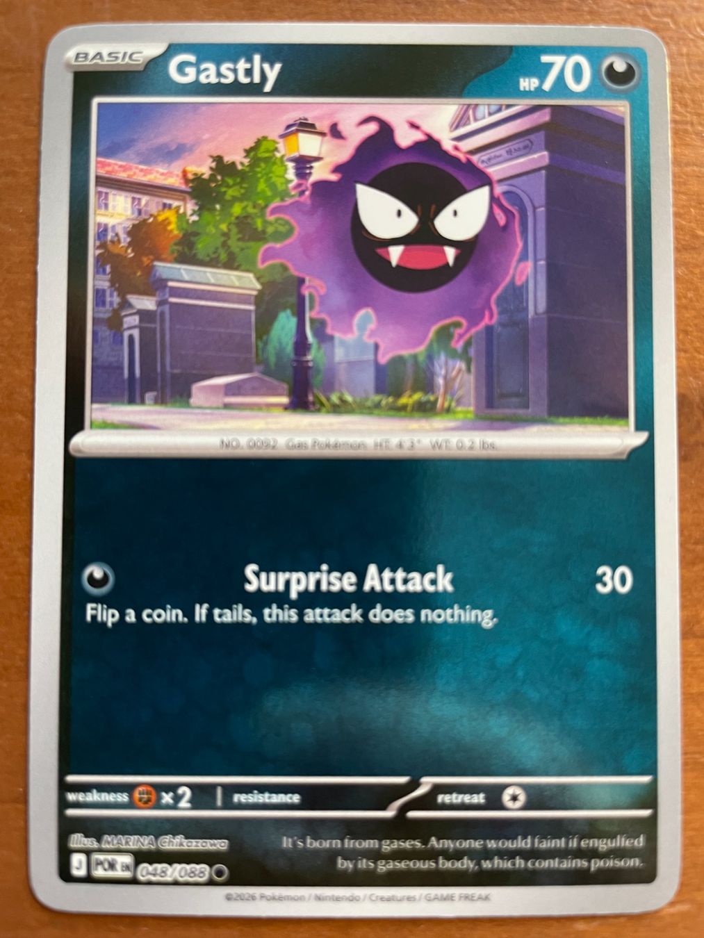 Pokémon Carte collezionabili: Pokemon Gastly Reverse (Versand gratis) – Nuovo (secondo la descrizione) da Chur venduto da Angerson