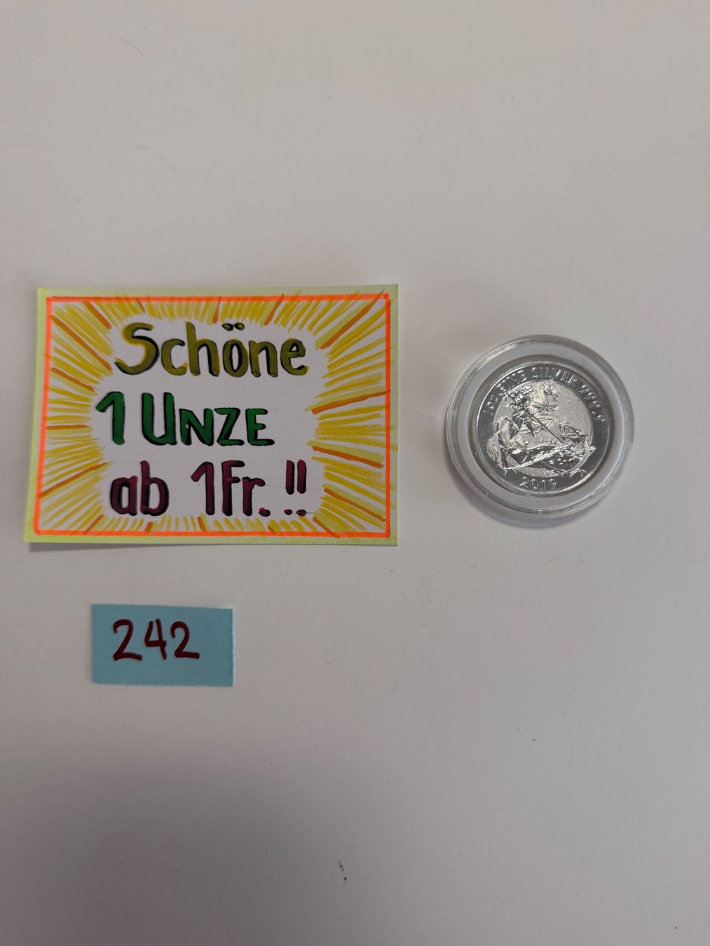 Tutti le monete: Schöne Unze 2019 – Usato da Engi venduto da kasi09