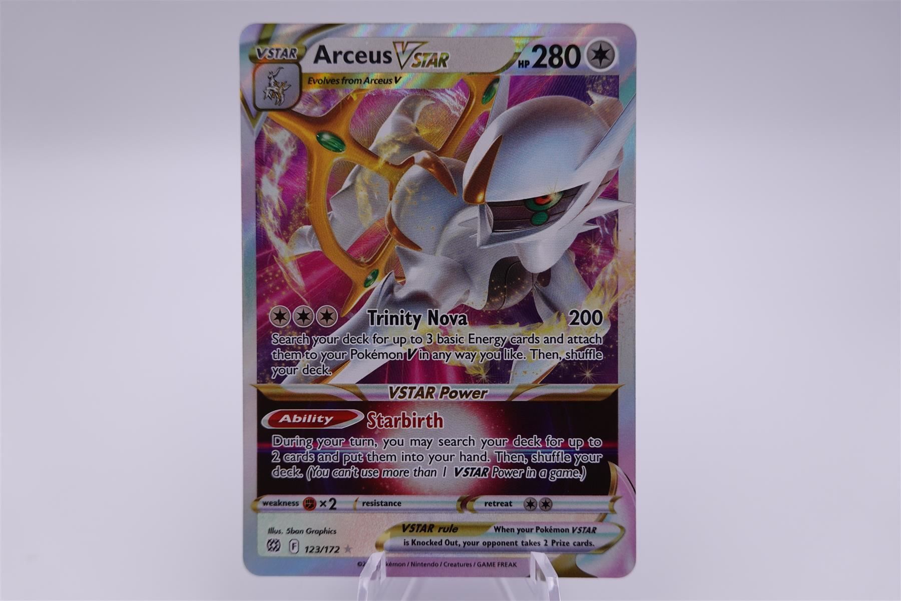 Pokémon Sammelbilder & Trading cards: Arceus VStar – Gebraucht aus Herisau von ZelliZone