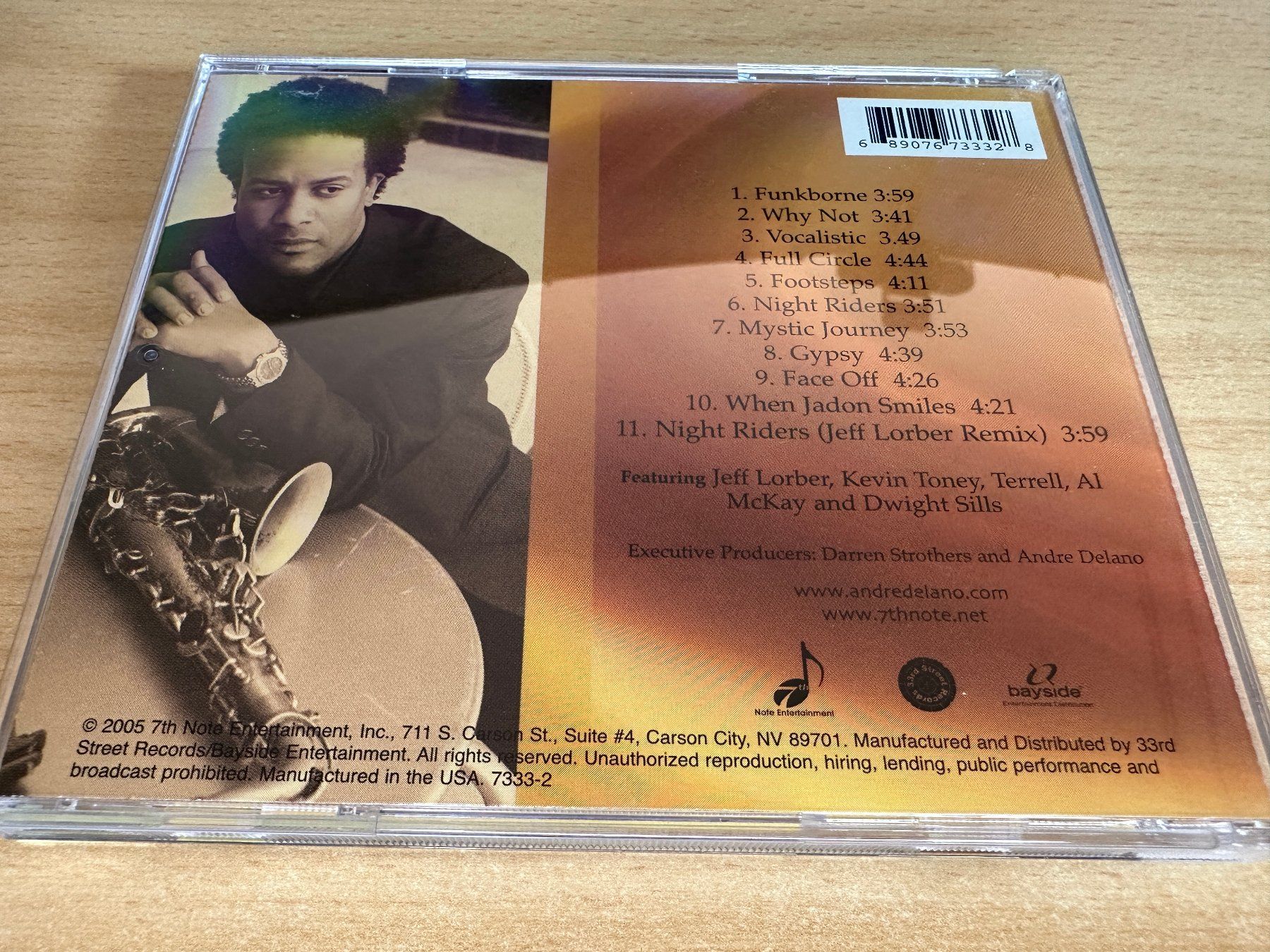 CD: Andre Delano – Full Circle – Usato da Rikon im Tösstal venduto da Alpenmutz 1