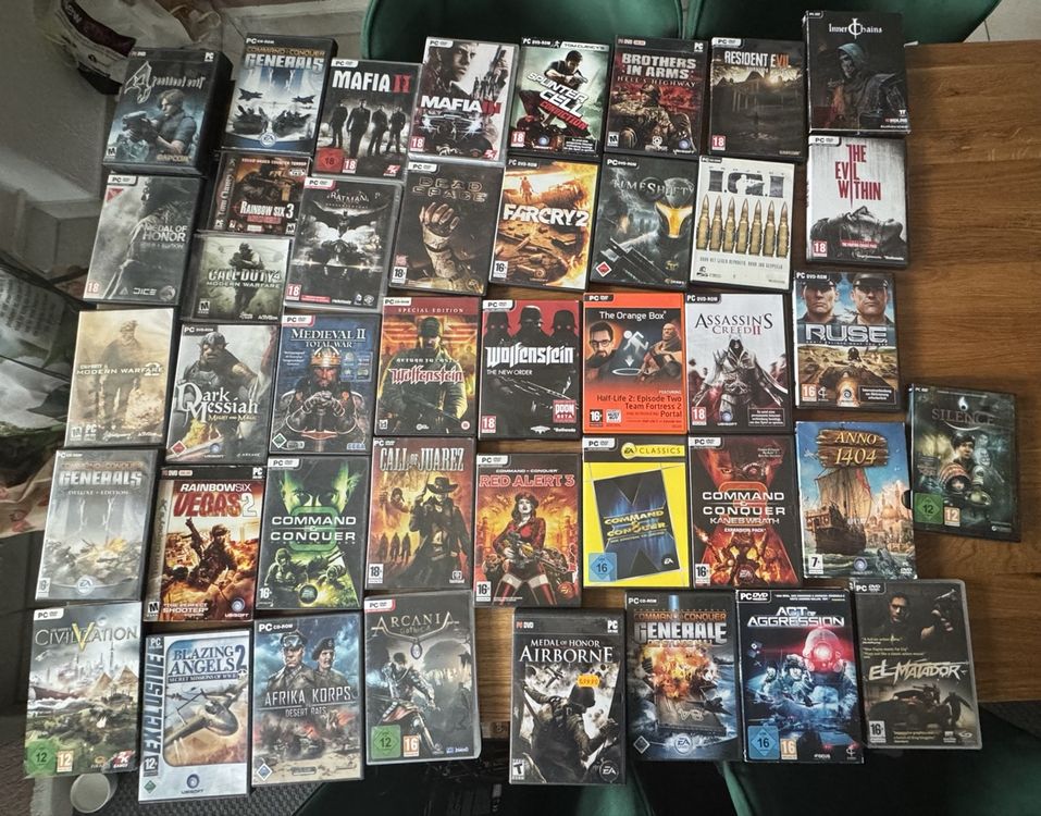 41 PC DVD Rom Games (Gebraucht) in Kriens für CHF 100 – mit Lieferung ...