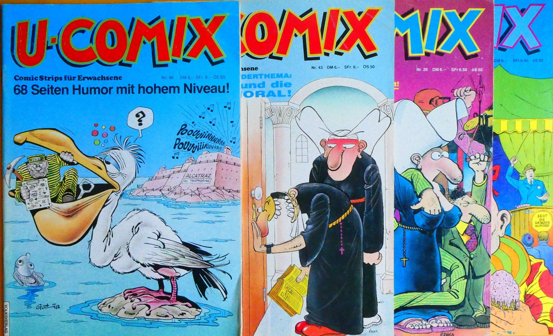 BD: 4 x U-comix – D'occasion à Jegenstorf par Ak50