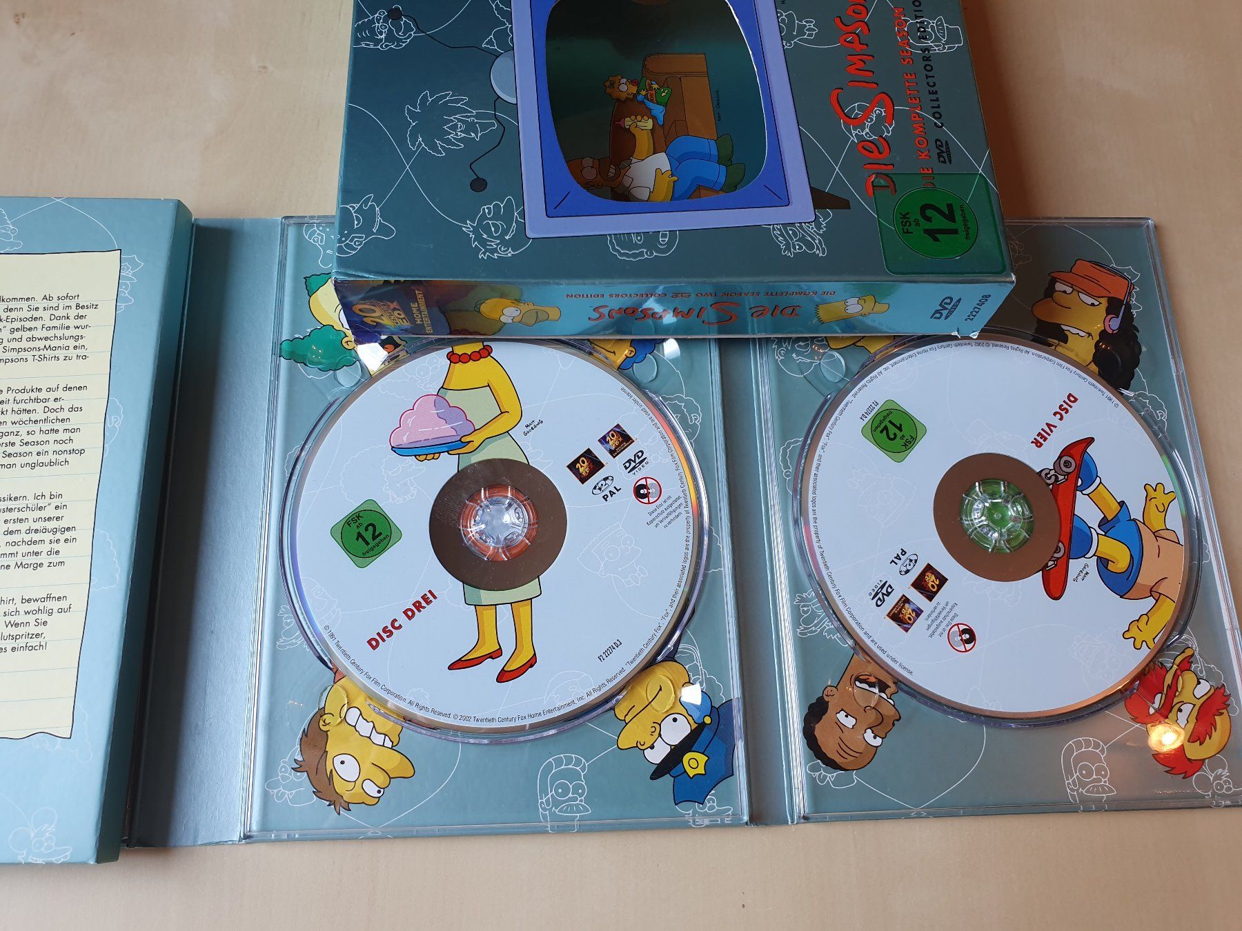 Tutti i DVDs: Simpsons Staffel 2 – Usato da Stansstad venduto da collectorsshop 2
