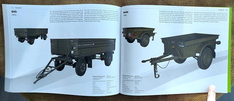 Bücher: Buch Anhänger und Aggregate der Schweizer Armee Aebi Calag – Gebraucht aus Aarau von Zemsi 3
