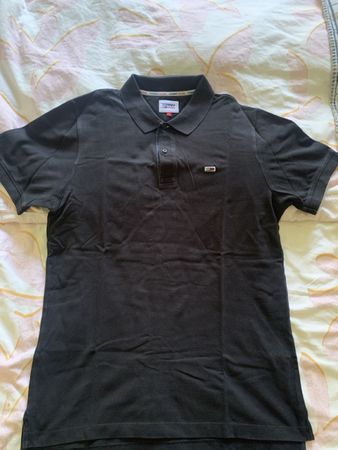 Polo Tommy jeans noir - Taille L