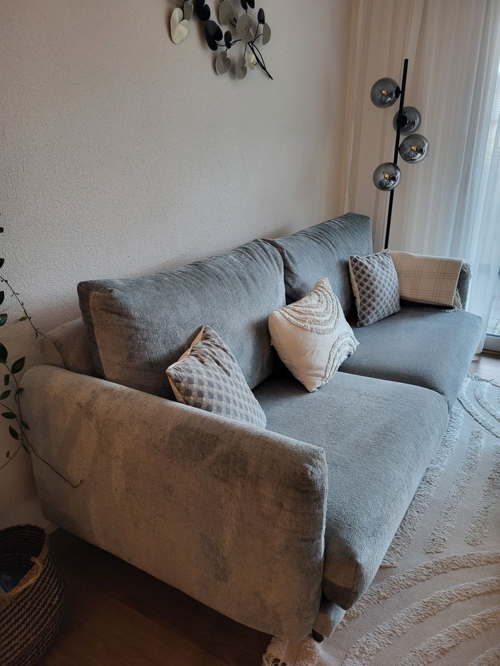 Sofas: 3 er Sofa kristallblau – D'occasion à Erlinsbach SO par F.Furter 1