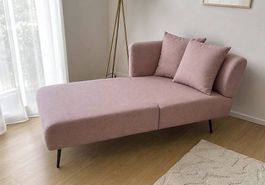Neuwertige Recamière / Chaiselongue Rosa  Garantie: 07/27