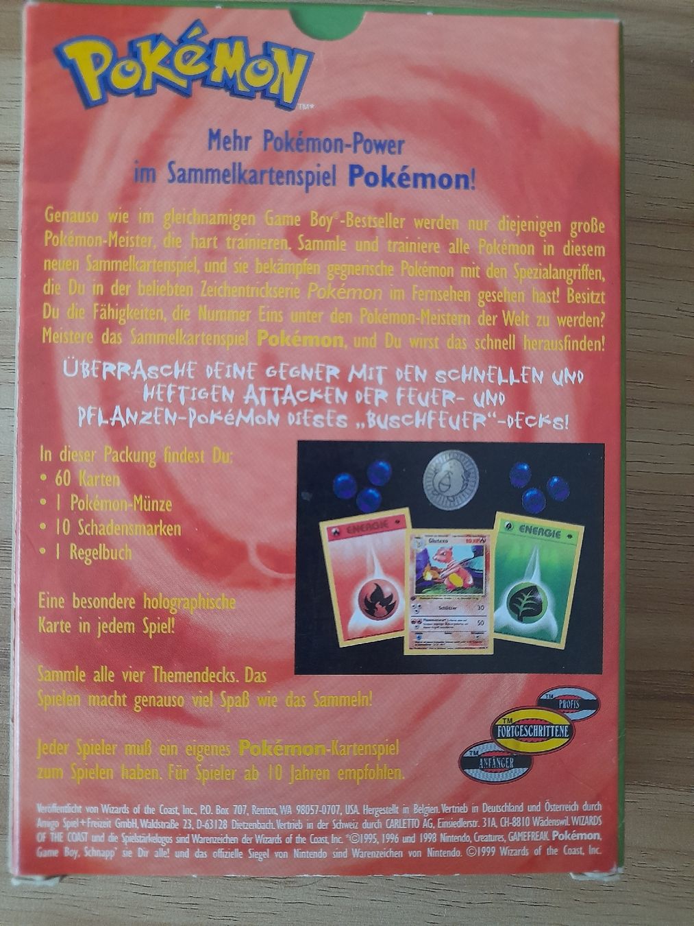 Giochi: Pokémon Sammelkarten / Themen-Deck Buschfeuer – Usato da Yverdon-les-Bains venduto da flo_dp9c 4