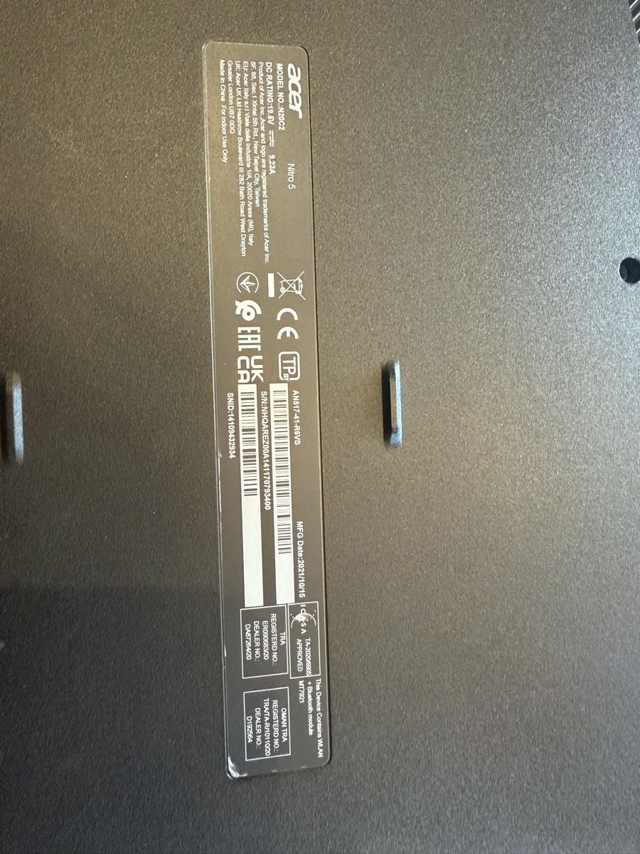 Acer Notebook: Nitro 5 Gaming Laptop – Usato da Niedergösgen venduto da tin_lg6m 4