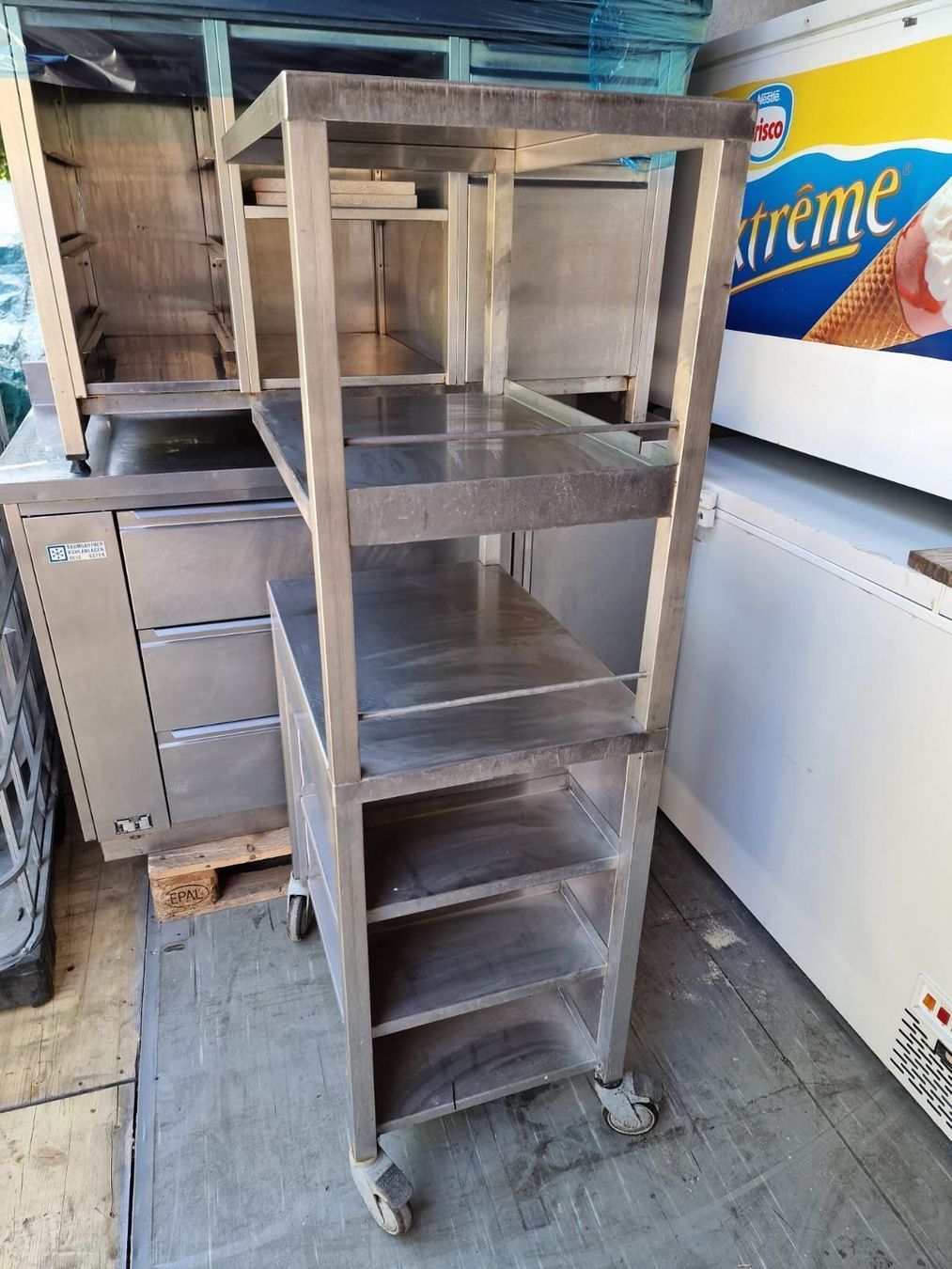 Cucine complete: Aufbewahrungsschrank – Usato da Wuppenau venduto da Gastro-Wuppenau 2