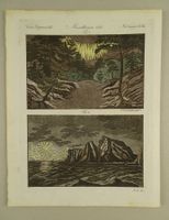 NORDLICHT & SONNE UM MITTERNACHT, KUPFERSTICH UM 1810