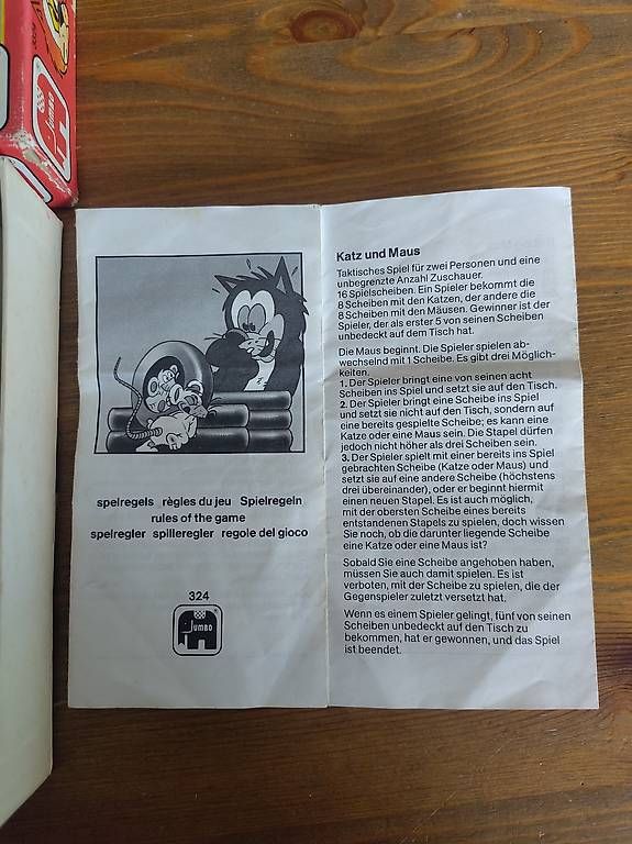 Giochi: Katz und Maus - Vintage 1984 – Usato da Wohlen AG venduto da gnabbr 2