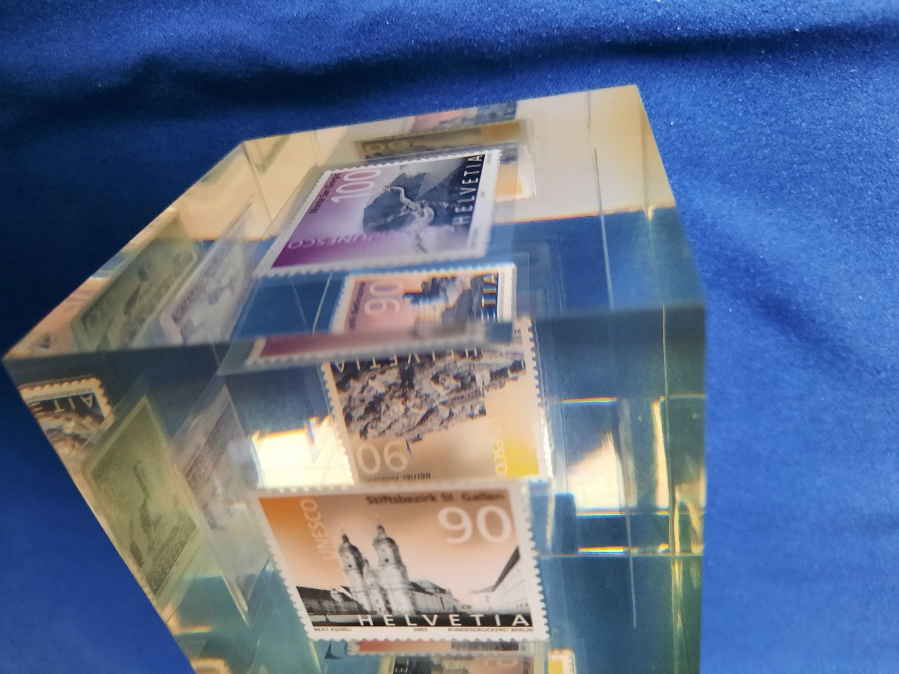 Alle Briefmarken: Unesco Schweiz 2003 – Neu und originalverpackt aus Speicher von Stiegerus 6