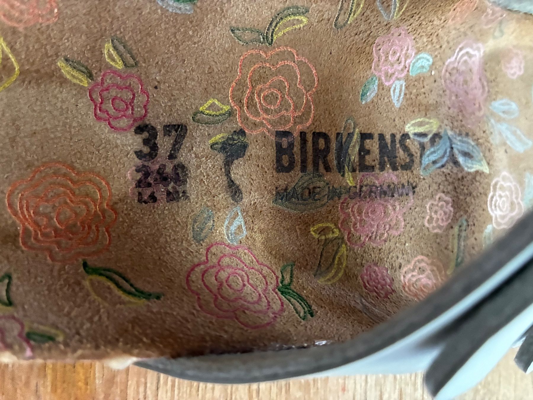 Birkenstock Scarpe da donna: Neuwertige Birkenstock Florida  37 schmal hellblau – Nuovo (secondo la descrizione) da Koppigen venduto da Luarna 3