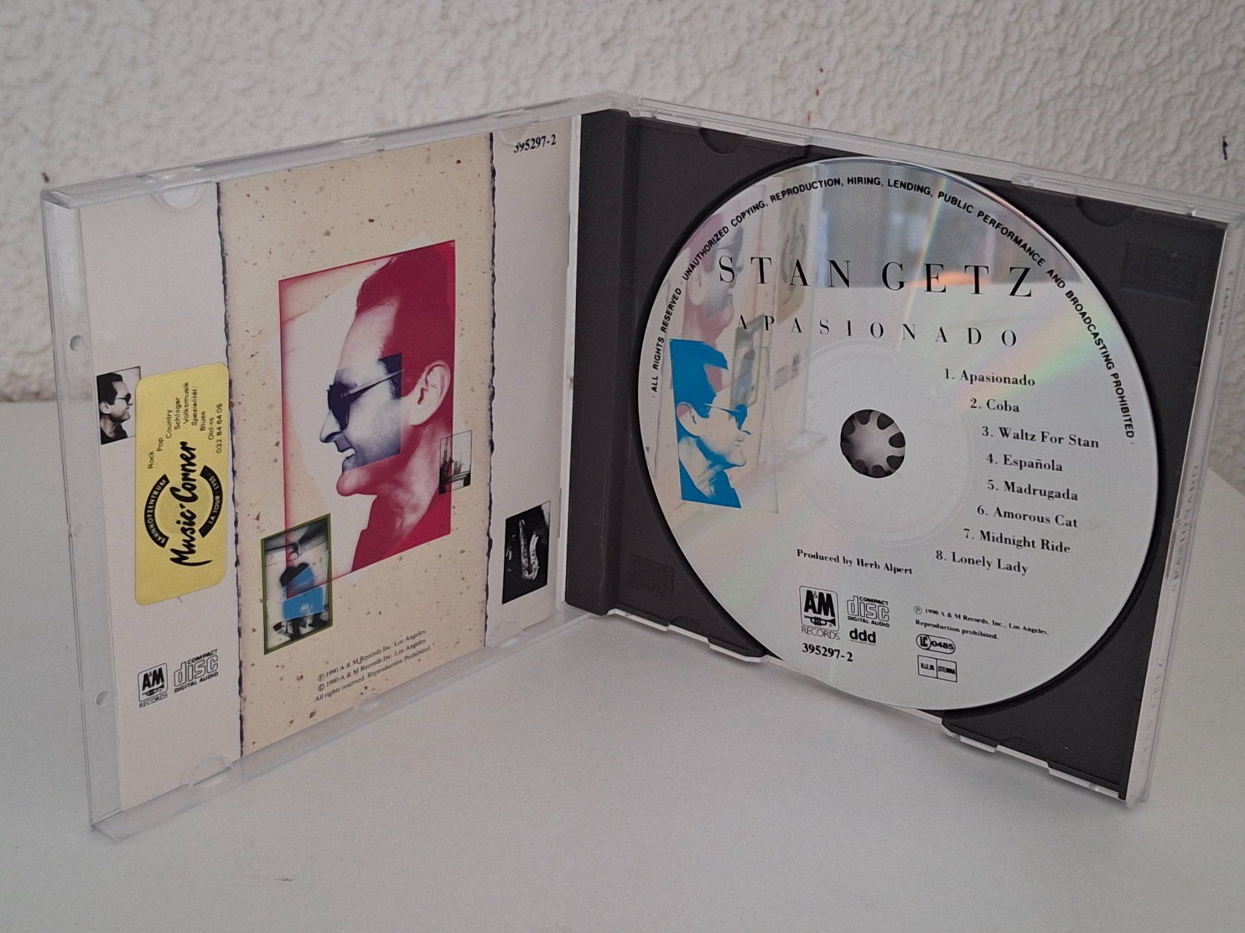 CD: CD Stan Getz - Apasionado – Usato da Aarberg venduto da Jackup1 2