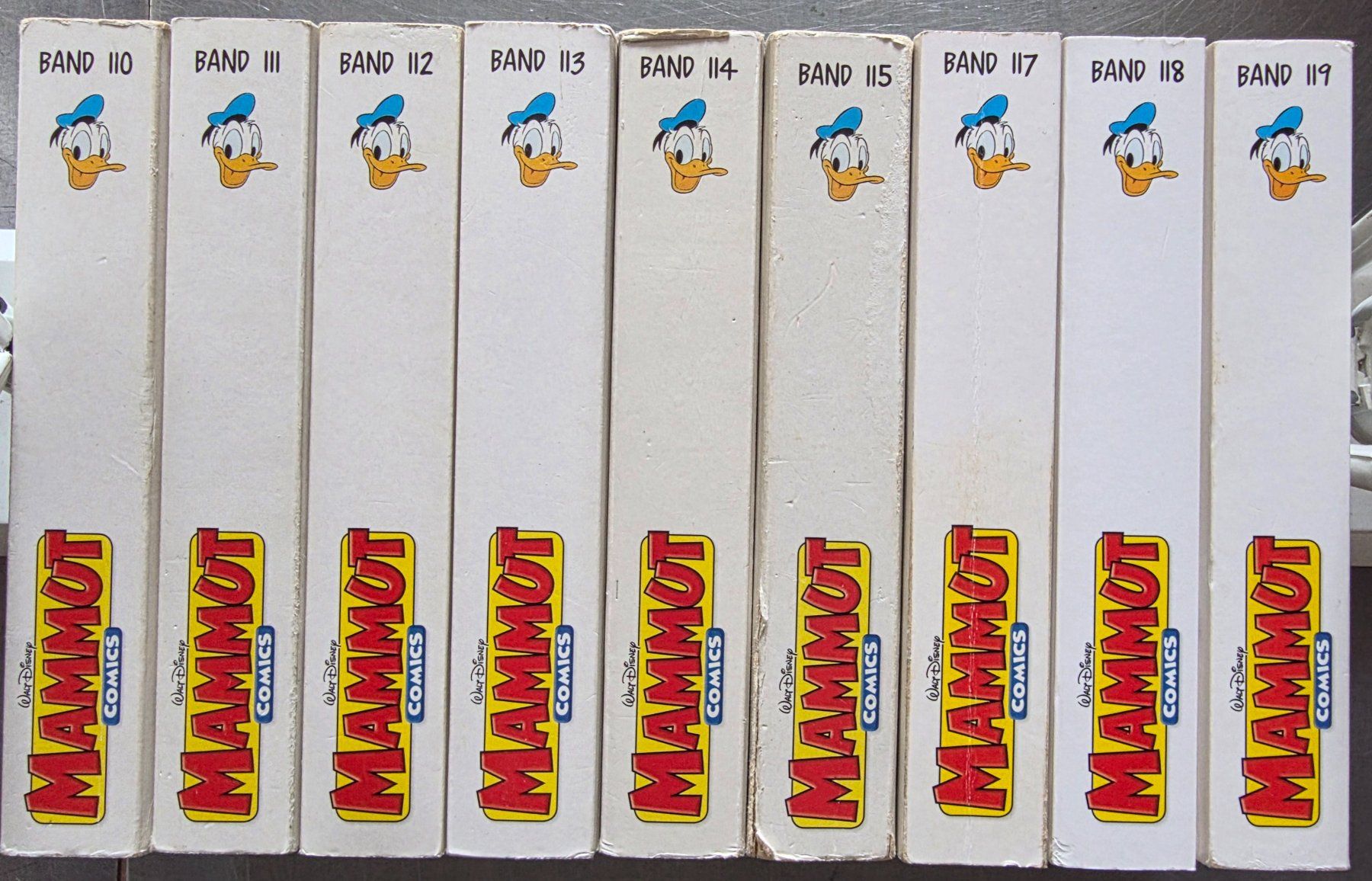 Fumetti: 9x LTB Mammut (110-119) – Usato da Kriens venduto da Rothenfluh66