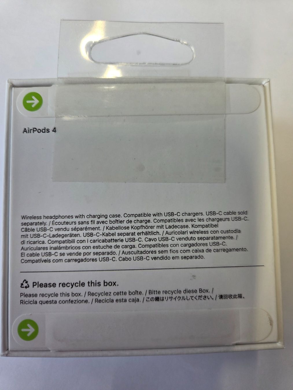 Apple Cuffie: AirPods4 weiss – Nuovo e nell'imballaggio originale da Hittnau venduto da SirKahn 2