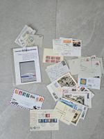 Sammlung alter Briefmarken und Ersttagsbriefe, 