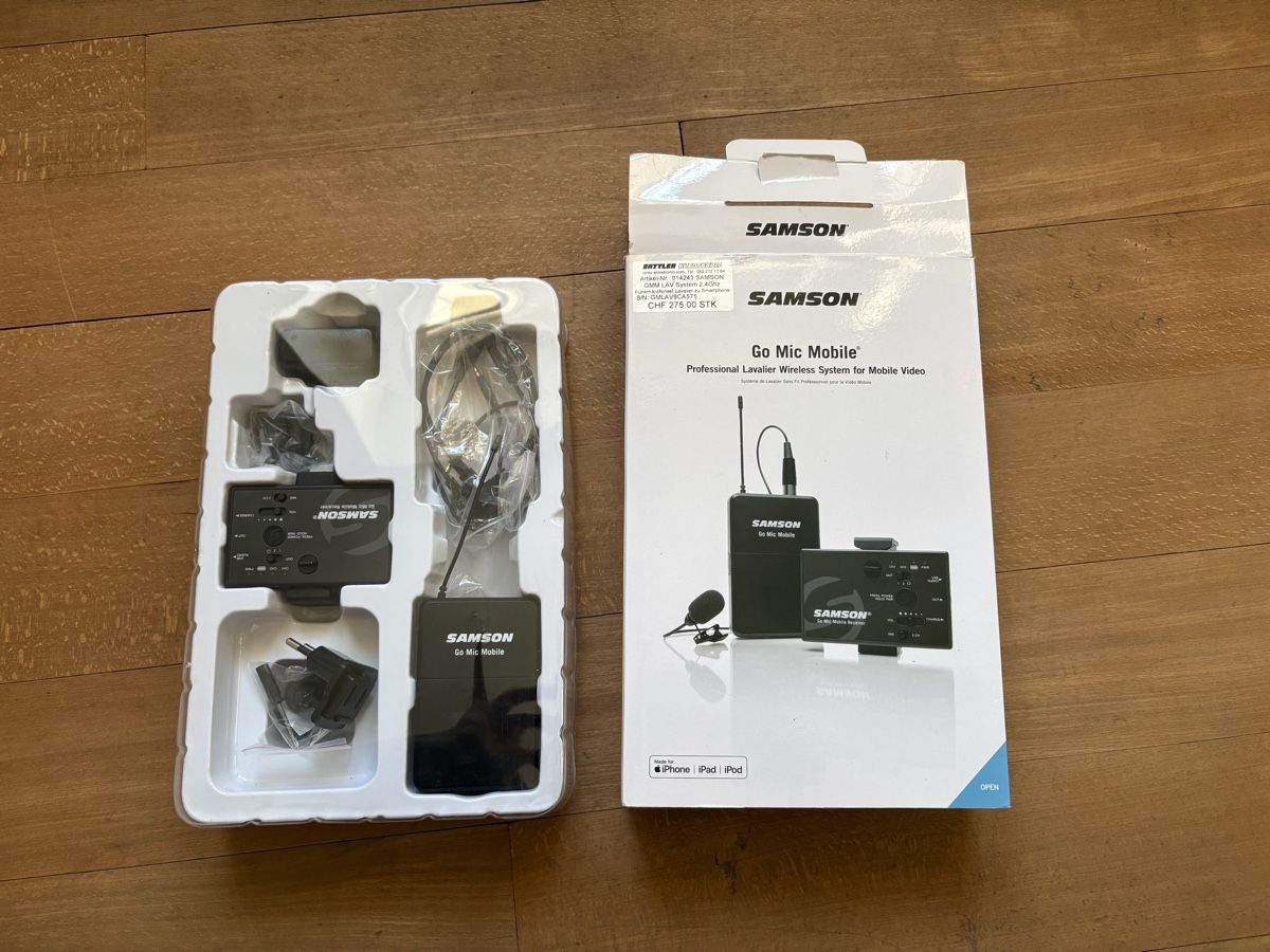 Mikrofone: Samson Go Mic Mobile Lavalier System – Gebraucht aus Winterthur von no_bern 6