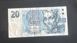 20 Korun Tschechoslowakei 1994