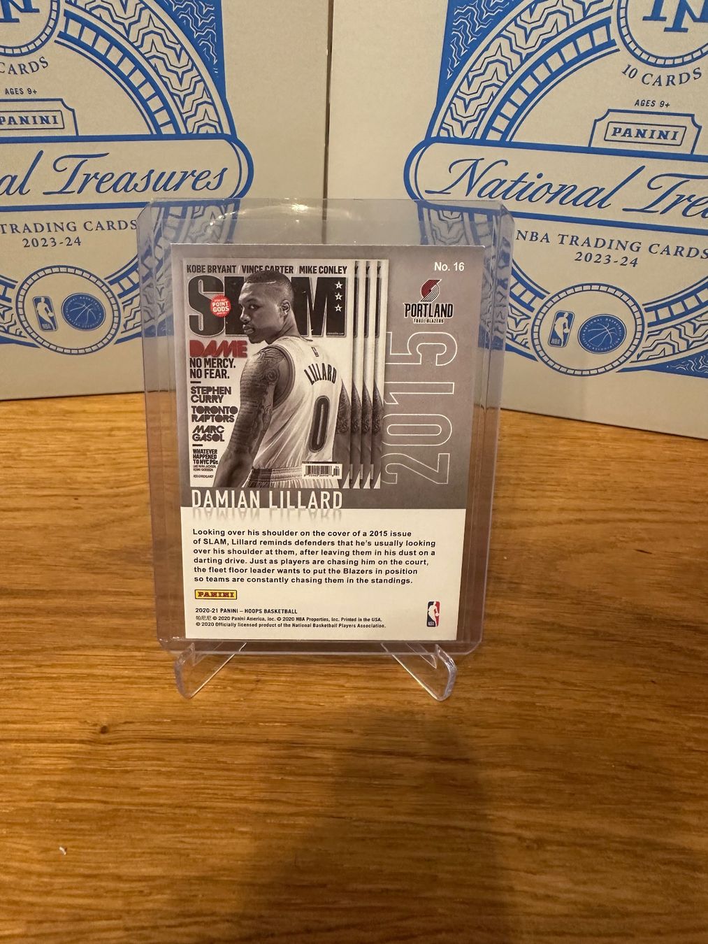 Nba Carte collezionabili: Panini Hoops Slam Damian Lillard SLAM – Usato da Vullierens venduto da Gaara04 1