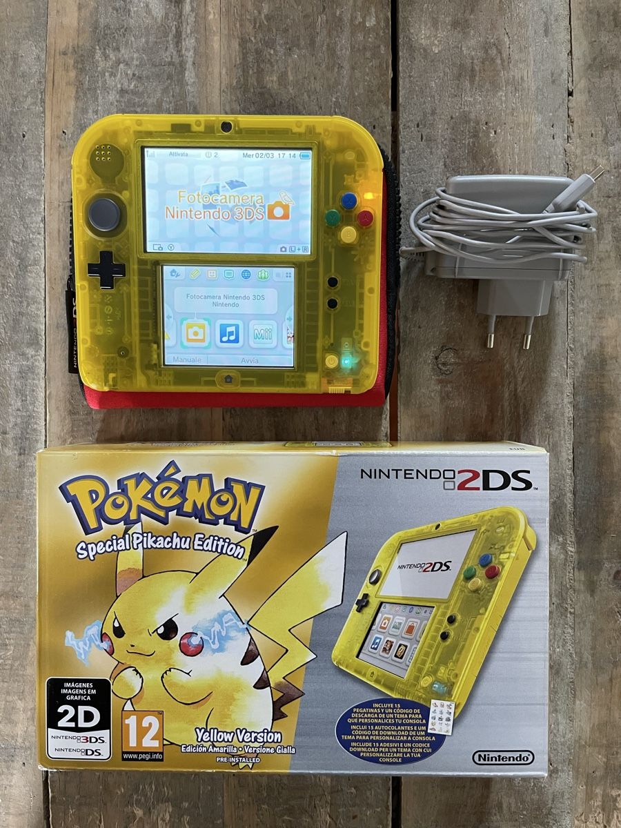 Nintendo Consoles: Nintendo 2DS Special Pikachu Edition Pokémon giallo – D'occasion à Balerna par Pokemon_Simo
