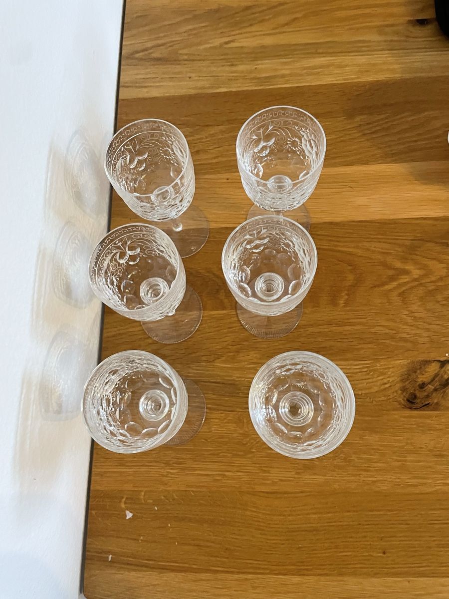 Gläser: Kristallglas Rotweingläser 6 Stück – Gebraucht aus Aristau von cherry-berry 2