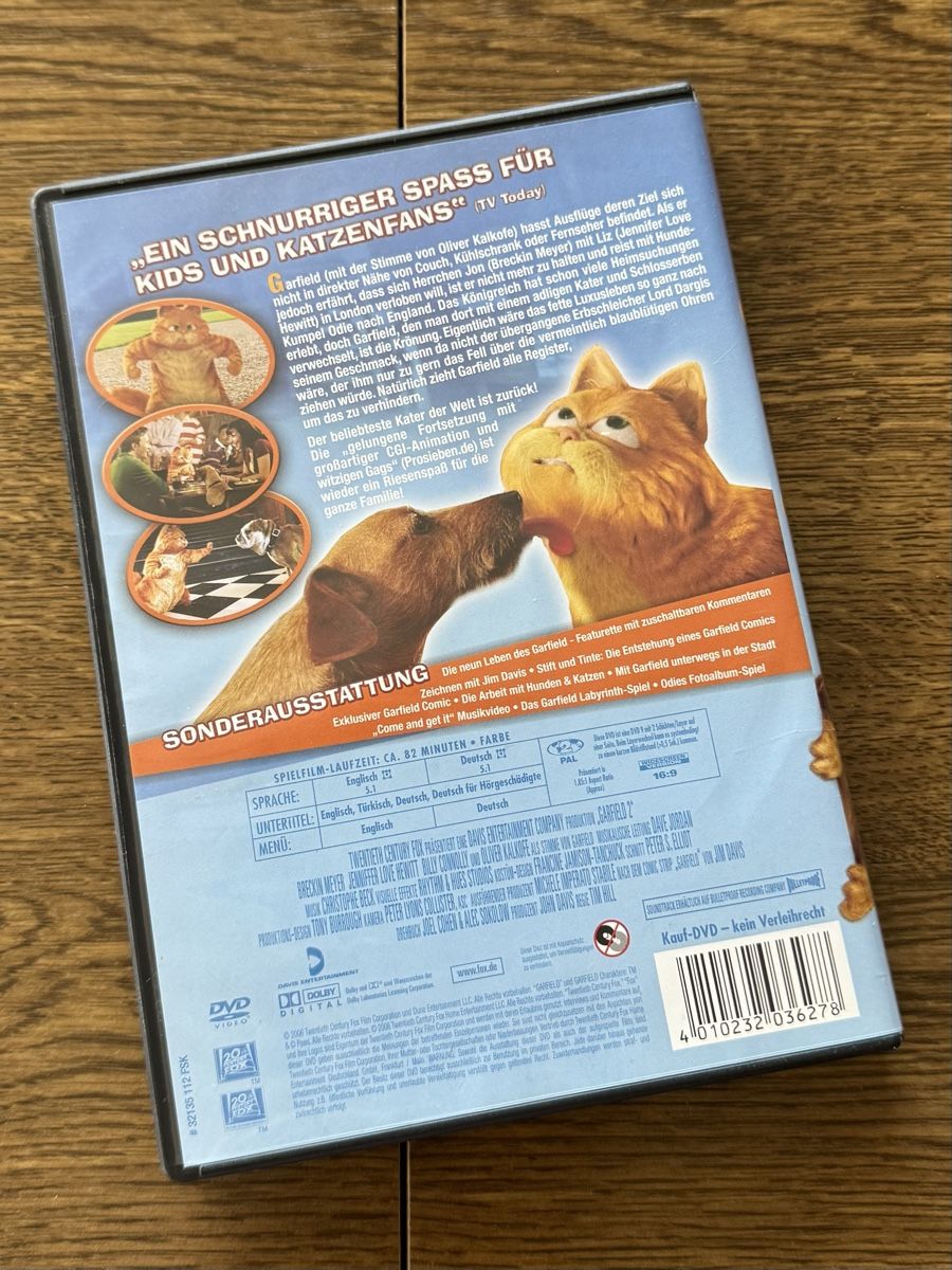 Alle DVDs: Garfield 2 - Der Film DVD – Gebraucht aus Tuggen von jess_gls06 1