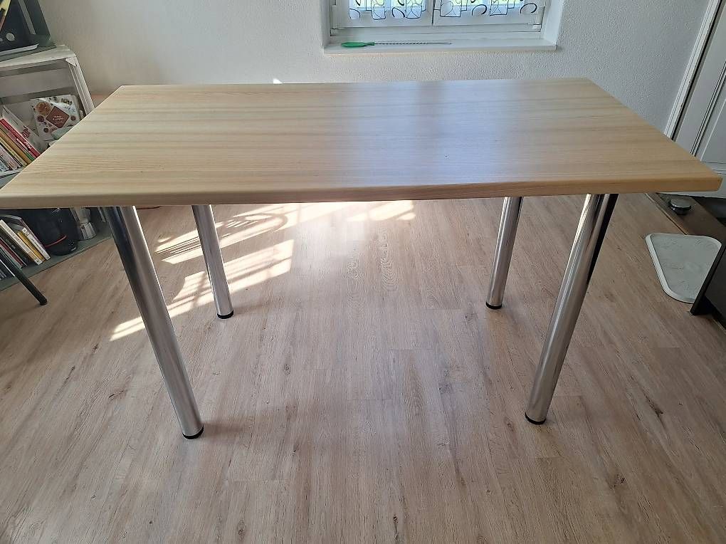 Tavoli: Table haute en frêne blanc – Usato da Perroy venduto da sib_rrf2 1