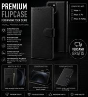 iPhone 15 Serie Flip-Case (Schwarz) Neu in OVP inkl. Versand