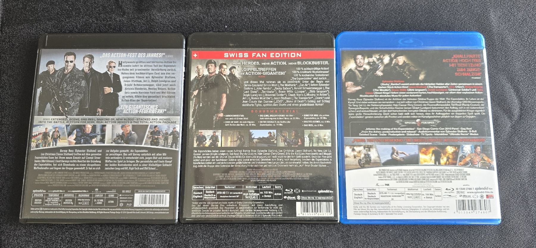 Tutti i DVDs: The Expendables Blu-ray Collection - Teil 1-3 – Usato da Doppleschwand venduto da Bennox94 1
