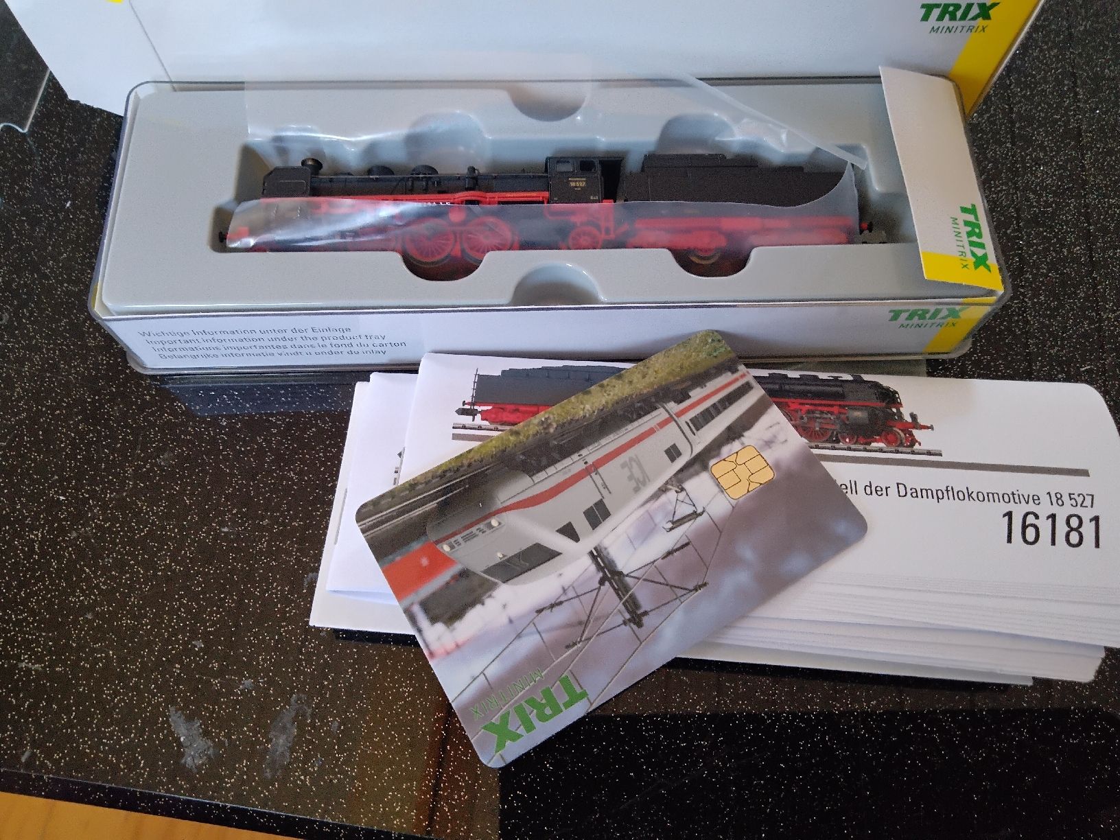 Trix Modelleisenbahnen: Minitrix DRG BR18 DCC Sound Neuwertig  – Neu und originalverpackt aus Romanshorn von jar_rxt9 4