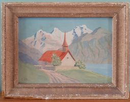 Bild: Sicht (vom Beatenberg) auf Eiger, Mönch und Jungfrau