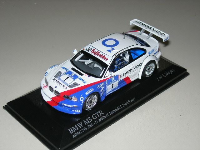 MiniChamps - 1:43 - BMW M3 GTR Ekblom / D. Müller - 1 ou