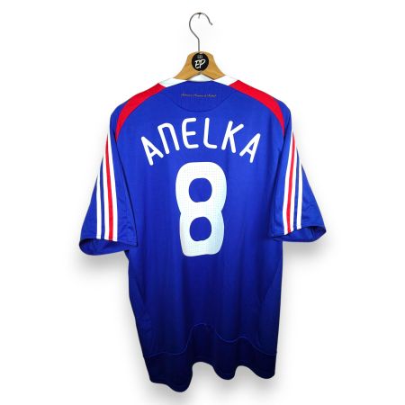 2007-08 France Home Trikot Anelka #8 - 9/10 - (L)