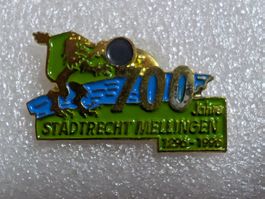 Ansteckpin 246: 700 Jahre Stadtrecht Mellingen