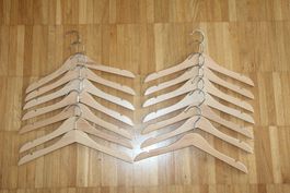 14 Kinderkleiderbügel Hänga von IKEA aus Holz