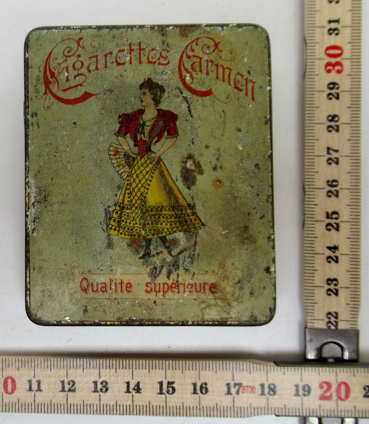 Tabacchi: Blechdose CIGARETTES Carmen – Usato da Bern venduto da Colligentes 8