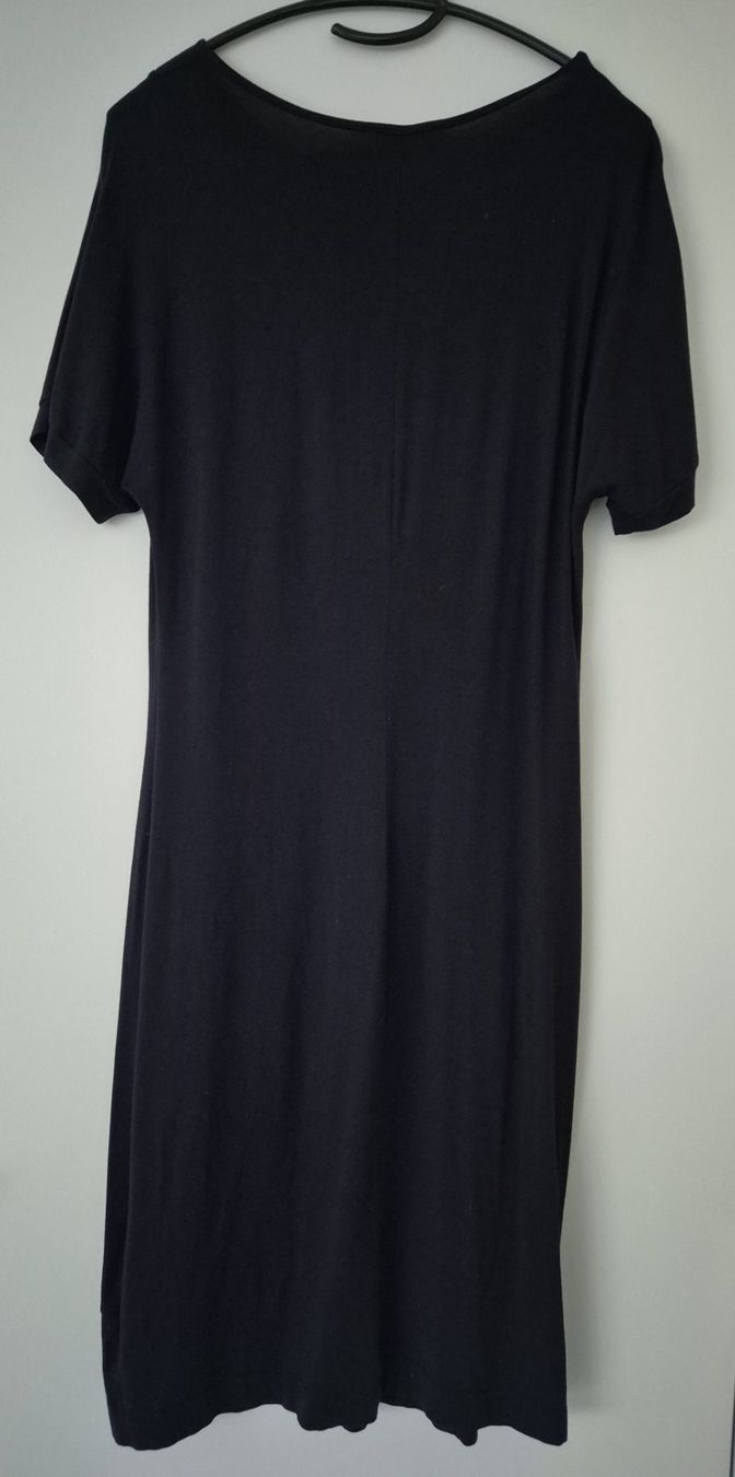 Vestiti: dunkelblaues Sommerkleid Mandarin – Usato da Burgdorf venduto da anj_8kn5 2
