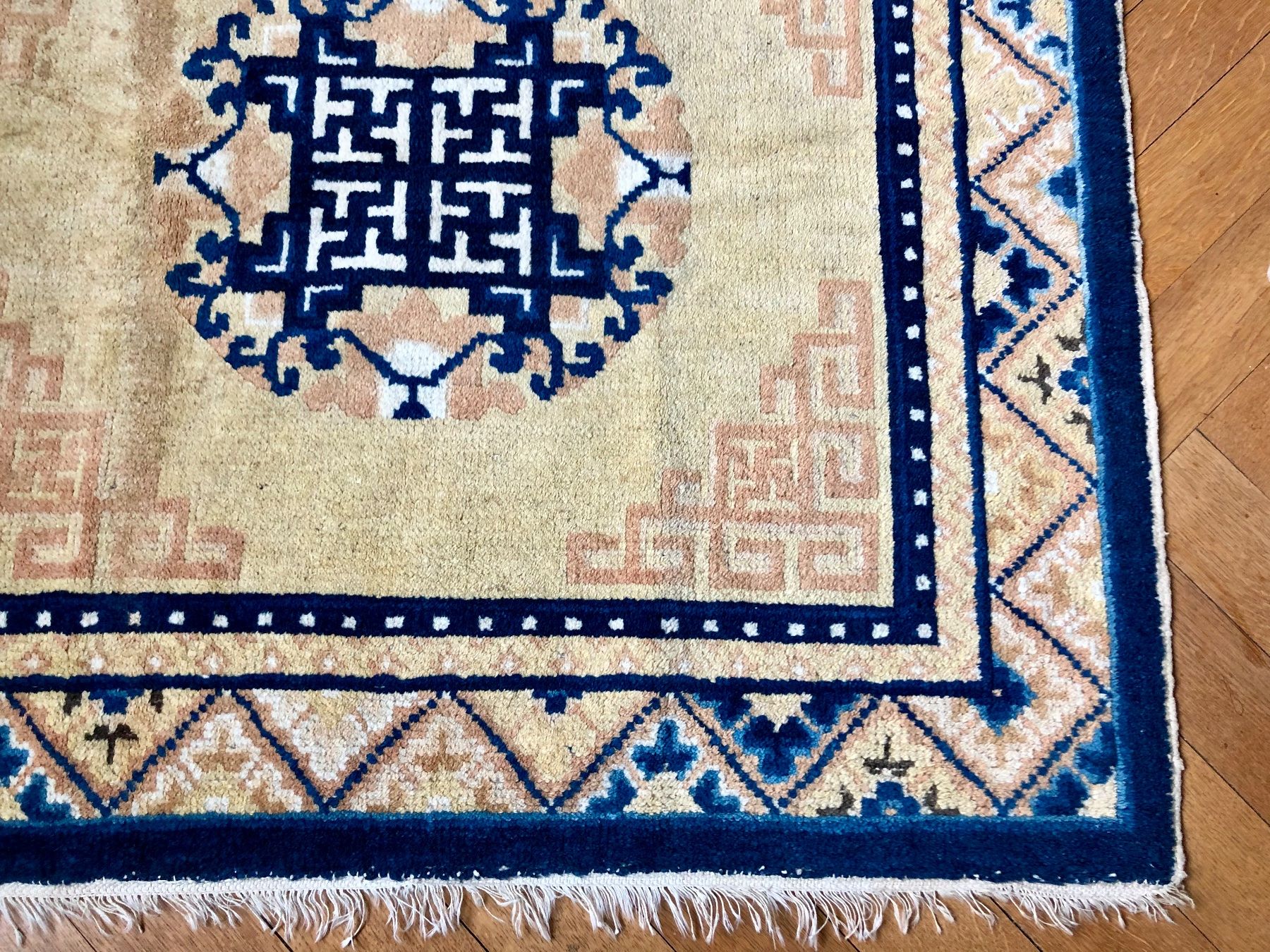 Tappeti: China Doppel-Sitzteppich Ningxia antik 167x89 – Usato da Basel venduto da chinarh891 6
